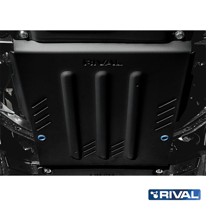 Rival Unterfahrschutz Alu 3 mm für Volkswagen Amarok, 2023-heute, 2.0D, 3.0D AT 4WD , Getriebe skid