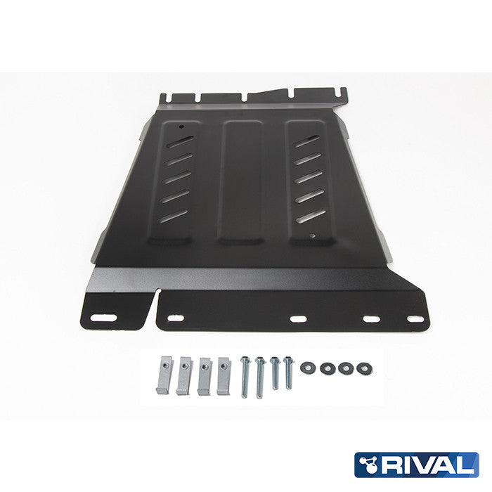 Rival Unterfahrschutz Alu 3 mm für Nissan Navara, 2005-2015, 2,5D; 3,0D , Getriebe
