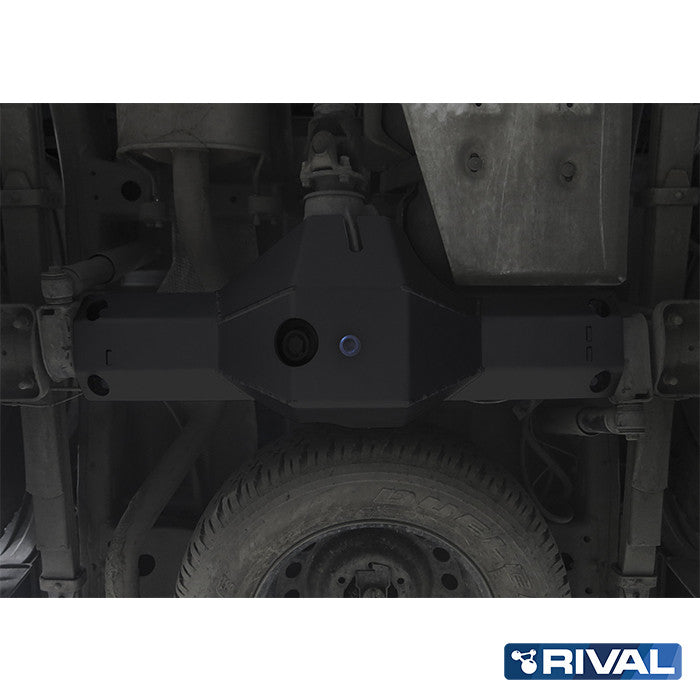 Rival Unterfahrschutz Alu 3 mm für Toyota Hilux, 2015-heute, 4WD 2,8D; 2,4D (EURO6 approved) , Differential