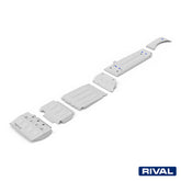 RIVAL Unterfahrschutz-Set Ford Ranger 6mm Aluminium
