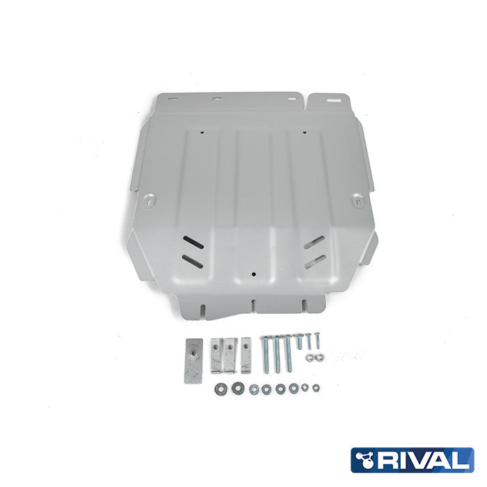 Rival Unterfahrschutz Alu 4mm für Mercedes Benz X-Class, 2018-heute, 2,3TD; 3,0D, Getriebe