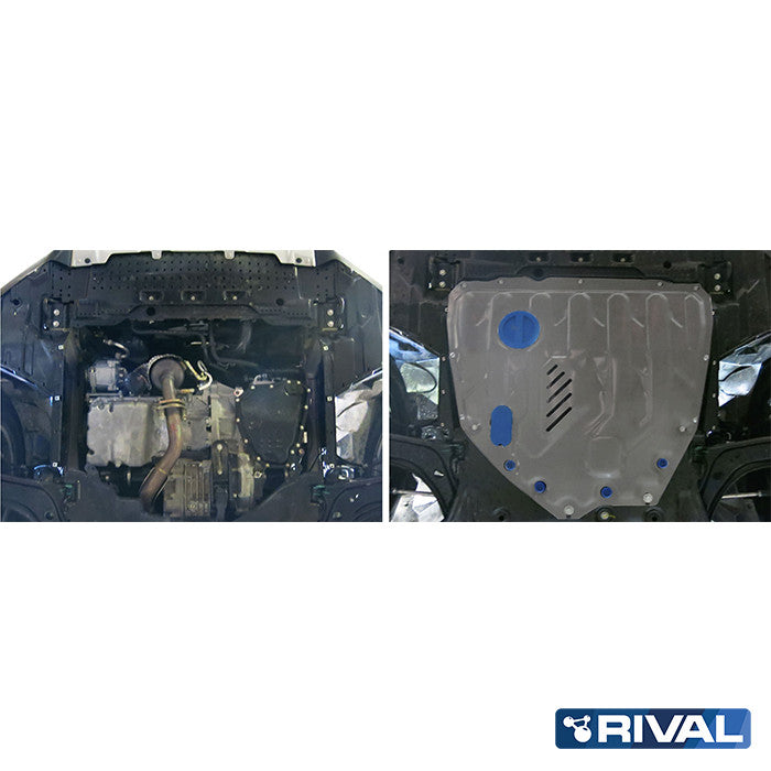 Rival Unterfahrschutz Alu 4mm für Suzuki Vitara, 2015-heute, 1,6; 1,4T, Motor + Getriebe