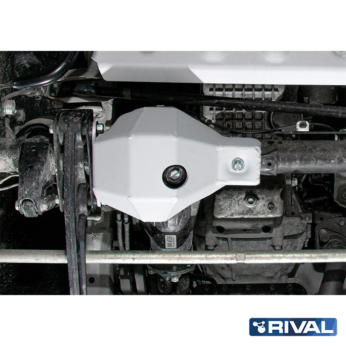 Rival Unterfahrschutz Alu 6mm für Suzuki Jimny, 2018-heute, 1,5, Front differential, Silver, Aluminum