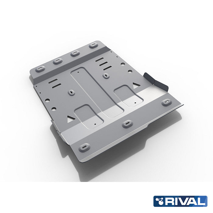 Rival Unterfahrschutz Alu 4mm für VW Amarok, 2016-2021, 2,0TDI; 3,0TDI, Getriebe + Verteilergetriebe