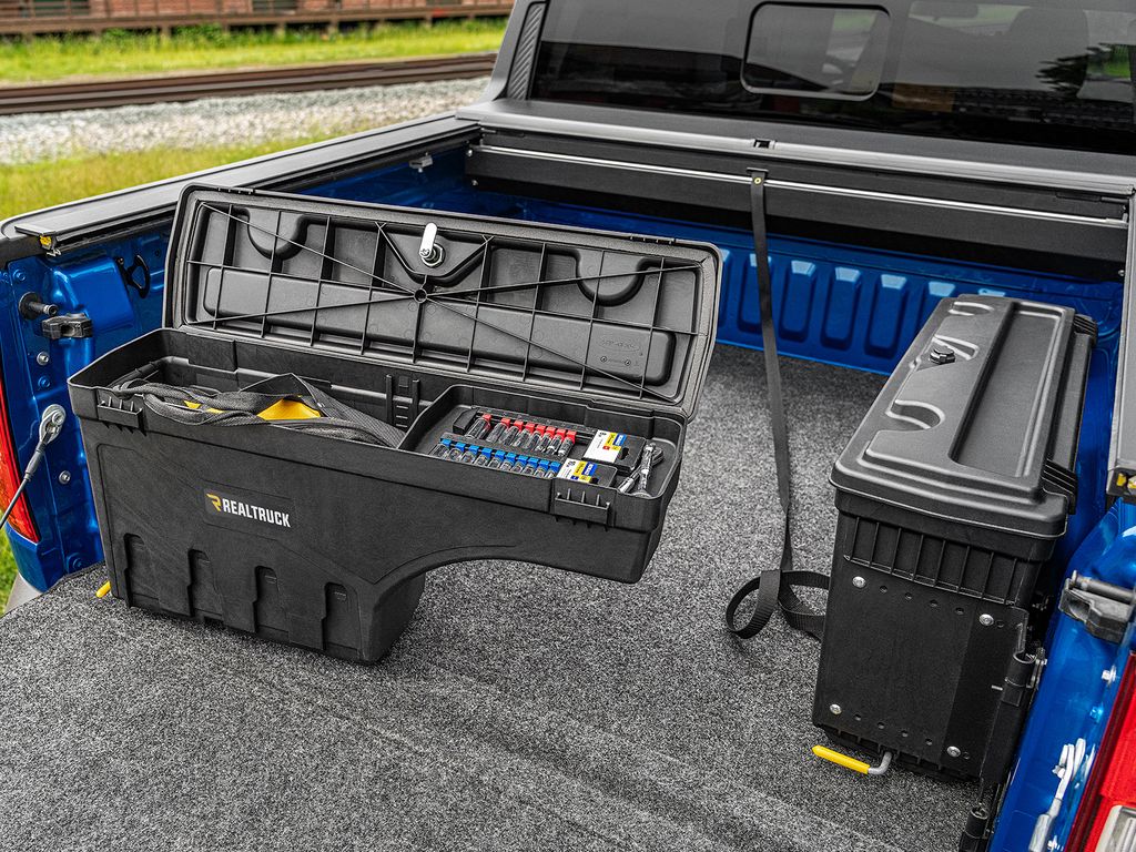Swing Case Ford Ranger 2019-2022 (nicht NEW Generation 2023) RealTruck UnderCover Swing Case Truck Bed Toolbox