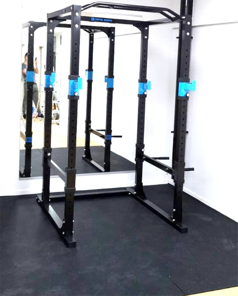 Sportboden 8 mm Gummimatte – Fitnessboden 100×100 / 100×200 cm