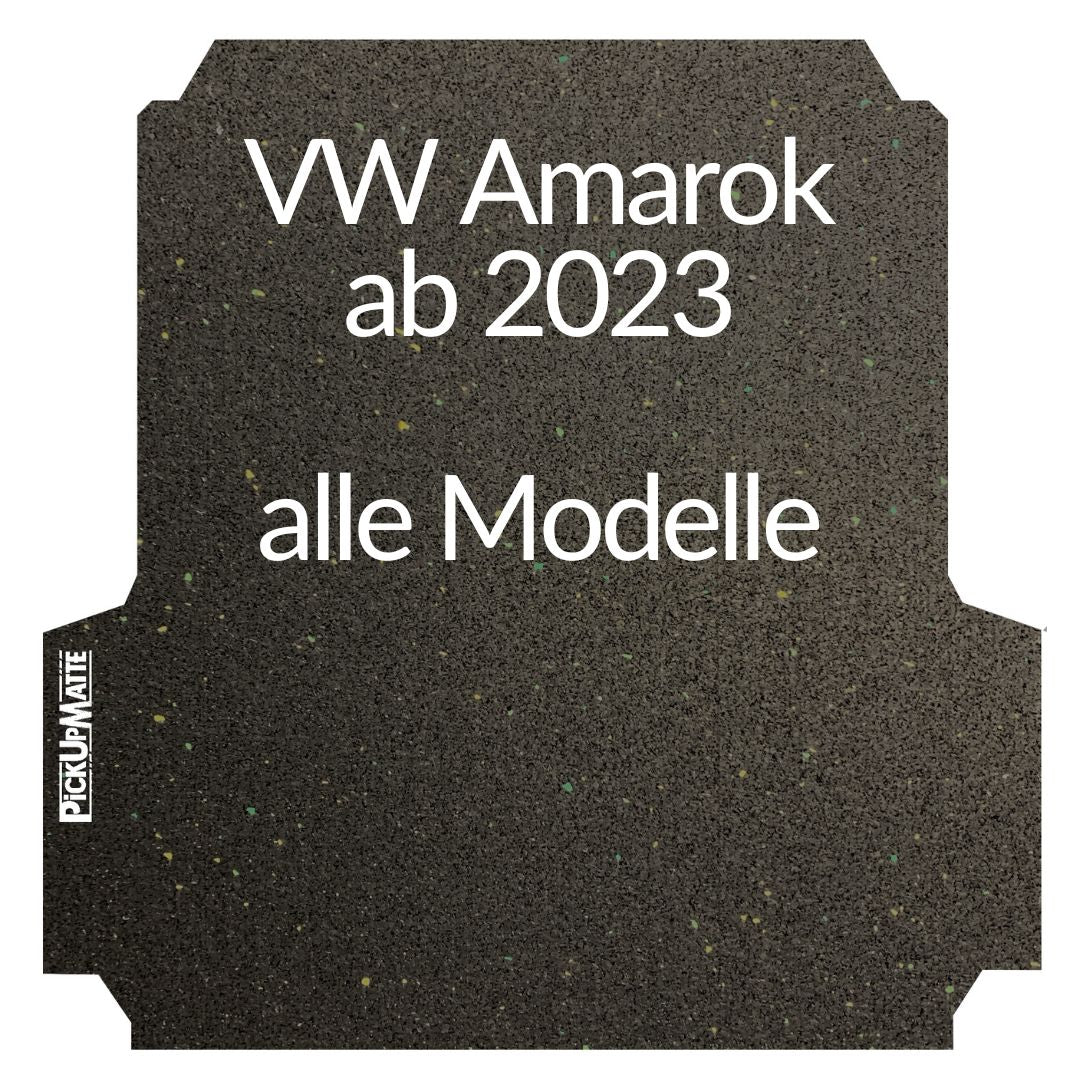 Antirutschmatte für VW Amarok, ab 2023 New Generation – passgenauer Laderaumschutz