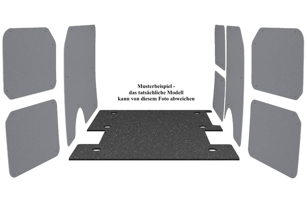 Antirutschmatte Ford Transit, L3, Schiebetür beidseitig, Heckantrieb, 2014-heute