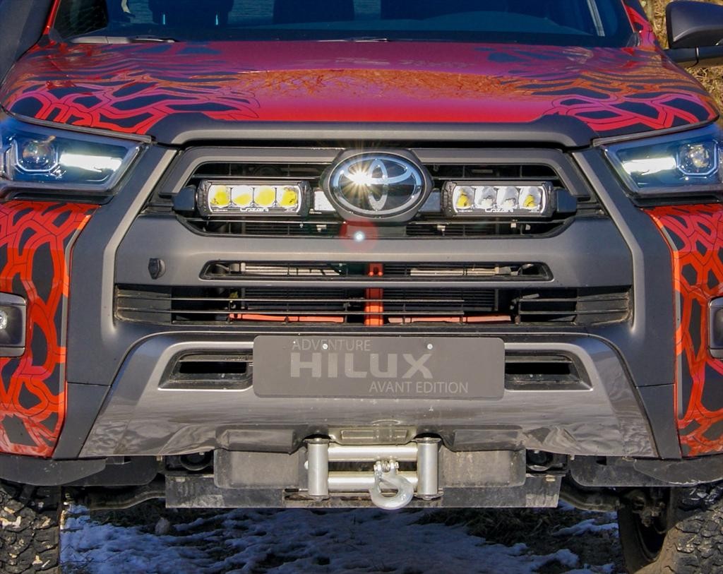 Lazer Lamps Kühlergrill-Kit TOYOTA Hilux Invincible X (2021+) Triple-R 750 Gen2 TripleR 750 Beacon Leuchtenart TripleR 750 Beacon