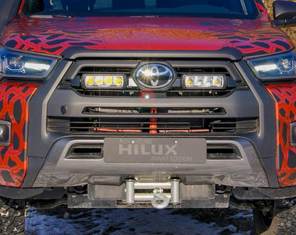 Lazer Lamps Kühlergrill-Kit TOYOTA Hilux Invincible X (2021+) Triple-R 750 Gen2 TripleR 750 Beacon Leuchtenart TripleR 750 Beacon