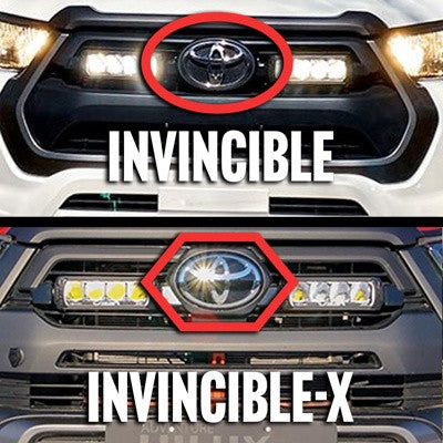 Lazer Lamps Kühlergrill-Kit TOYOTA Hilux Invincible X (2021+) Triple-R 750 Gen2 TripleR 750 Beacon Leuchtenart TripleR 750 Beacon