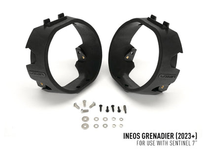 Lazer Lamps Kühlergrill-Kit INEOS Grenadier Sentinel 7" STD Leuchtenart STD