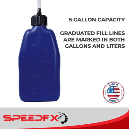 Flüssigkeitsbehälter SpeedFX Blue Utility Jug – 5 Gallonen (≈ 19 Liter)