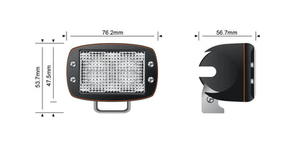 STEDI 10W Mini V2 LED Flood Light – Kaltweiß