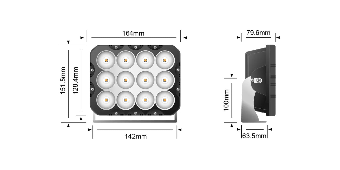 STEDI 120W LED Flood LED – Arbeitsscheinwerfer