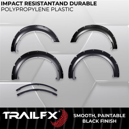 TrailFX Fender Flares - Robuste Kotflügelverbreiterunge Pocket Style, 51/64mm, für deinen Ford F150 (2021-heute)
