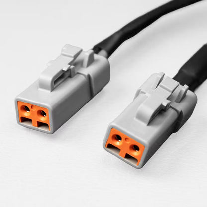 STEDI Plug and Play Quad Fernlicht – Kabelbaum (DT – P) – 4 Anschlüsse, 2 Relais