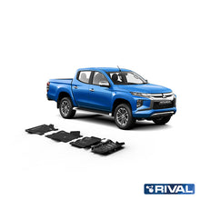 Rival Unterfahrschutz Stahl 3 mm für Fiat Fullback, 2016-heute, 2,4D , Full kit w/o tank (4 pcs)