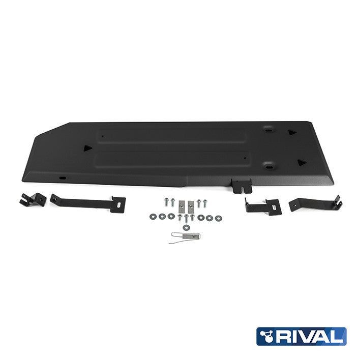 Rival Unterfahrschutz Stahl 3 mm für Ford Ranger, 2012-2022, 2,2; 3,2; 2.0 TDCi , Kraftstofftankschutz