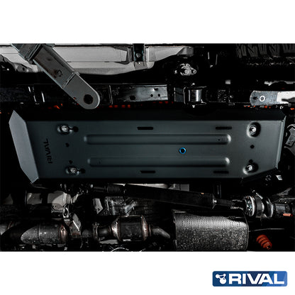 Rival Unterfahrschutz Stahl 3 mm für Volkswagen Amarok, 2023-heute, 2.0D, 3.0D AT , Kraftstofftankschutz