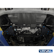 Rival Unterfahrschutz Alu 3 mm für Ford Ranger, 2022-heute, 3.0D; 2,0D Bi-Turbo AT 4WD (FIT ONLY WITH WHEELS 18R or more) , A-arms