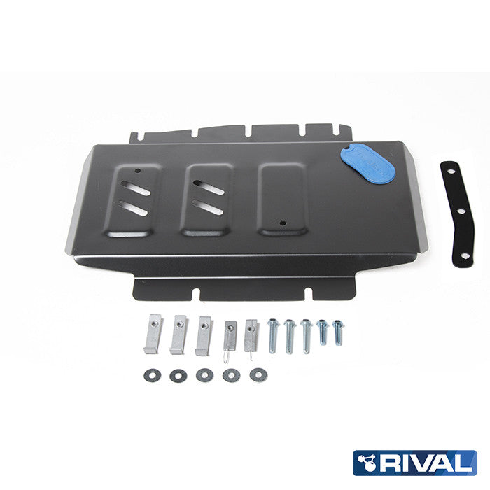 Rival Unterfahrschutz Stahl 3 mm für Nissan Navara, 2015-2021, 2,5D; 2,3D (incl. EURO6) , Motor
