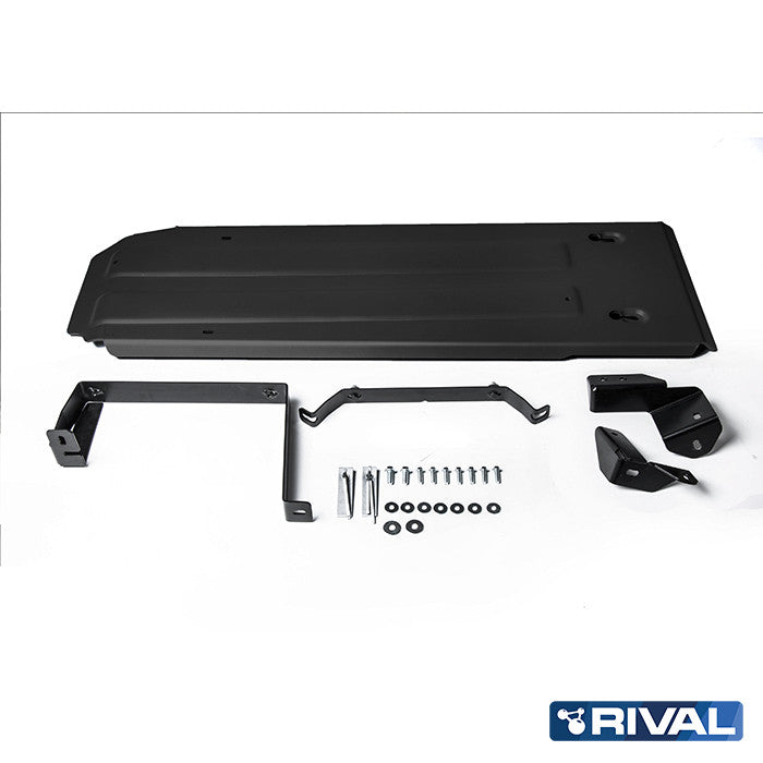 Rival Unterfahrschutz Stahl 3 mm für Nissan Navara, 2015-2021, 2,3D (incl. EURO6) , Kraftstofftankschutz