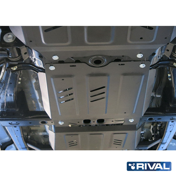 RIVAL 3 mm Stahl Getriebeschutz für Toyota Hilux Revo/Executive/Rocco/Invincible 2015-2019 / 2018-2020 / ab 2020