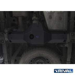 Rival Unterfahrschutz Alu 3 mm für Toyota Hilux, 2015-heute, 4WD 2,8D; 2,4D (EURO6 approved) , Differential