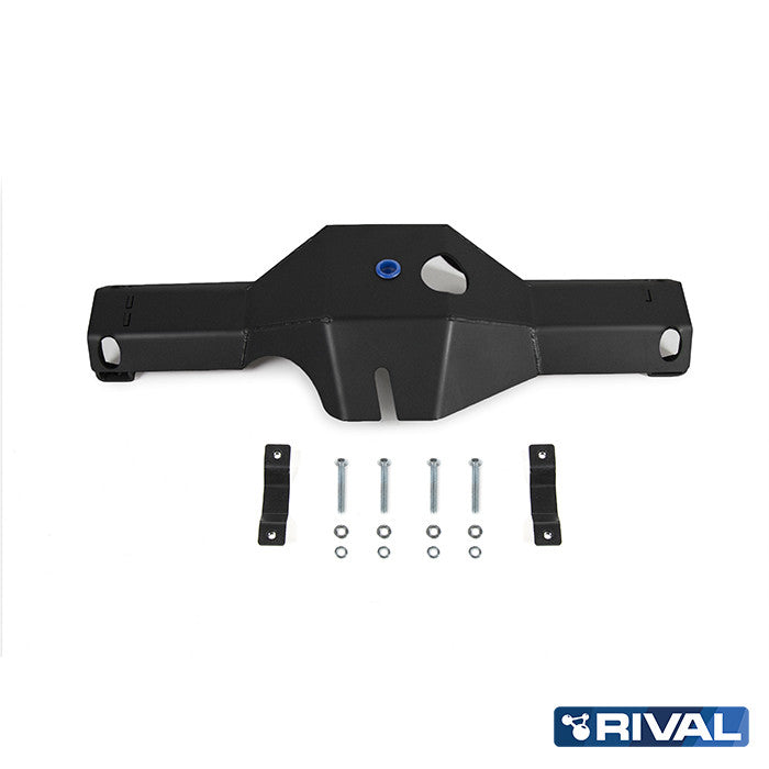 Rival Unterfahrschutz Stahl 3 mm für Toyota Hilux, 2015-heute, 4WD 2,8D; 2,4D (EURO6 approved) , Differential