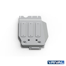 Rival Unterfahrschutz Alu 6mm für Jeep Wrangler, 2007-2018, 2-Doors/4-Doors 3,6, Verteilergetriebe (part 2), Silver, Aluminum