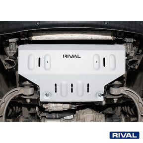 Rival Unterfahrschutz Alu 6mm für Dodge RAM 1500, 2018-heute, 5.7, 5.7 Hybrid, 3.0D (for vehicles with air dam), Kühler, Silver, Aluminum