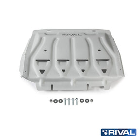 Rival Unterfahrschutz Alu 4mm für Ford Ranger, 2012-2022, 2,2; 3,2; 2.0 TDCi, Kühler