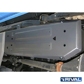 Rival Unterfahrschutz Alu 4mm für Ford Ranger, 2012-2022, 2,2; 3,2; 2.0 TDCi, Kraftstofftankschutz