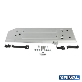 Rival Unterfahrschutz Alu 4mm für Ford Ranger, 2012-2022, 2,2; 3,2; 2.0 TDCi, Kraftstofftankschutz