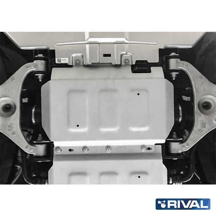 Rival Unterfahrschutz Alu 4mm für Ford Ranger Raptor, 2019-2022, 2.0 Bi-Turbo, Motor