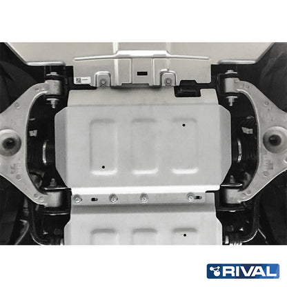 Rival Unterfahrschutz Alu 4mm für Ford Ranger Raptor, 2019-2022, 2.0 Bi-Turbo, Motor