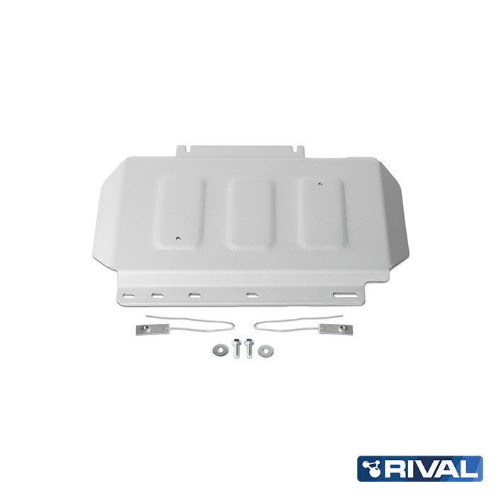RIVAL Robuster Unterfahrschutz aus 6 mm Aluminium für Ford Ranger – maximaler Schutz für Motor & Kühler (silber)