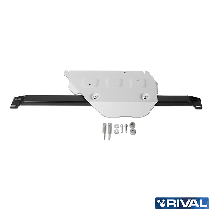 Rival Unterfahrschutz Alu 4mm für Ford Ranger, 2012-2022, 2,2; 3,2; 2.0 TDCi, Verteilergetriebe