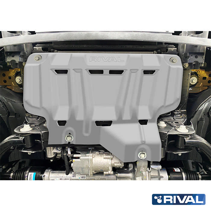 Rival Unterfahrschutz Alu 4mm für Ford Ranger, 2022-heute, 3.0D; 2,0D Bi-Turbo AT 4WD, Kühler