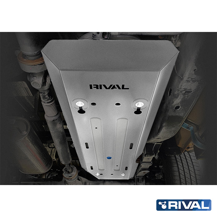 Rival Unterfahrschutz Alu 4mm für VW Amarok, 2023-heute, 2.0D, 3.0D AT, Kraftstofftankschutz