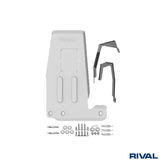 Rival Unterfahrschutz Alu 6mm für Jeep Wrangler, 2021-heute, 2-Doors/4-Doors 3.6, Motor, Silver, Aluminum