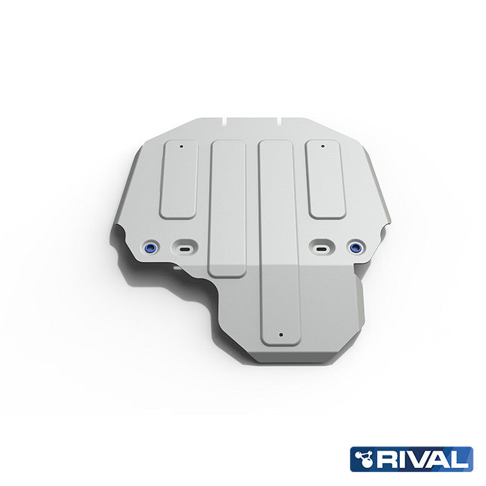 Rival Unterfahrschutz Alu 6mm für Land Rover Discovery IV, 2009-2015, all, Getriebe + Verteilergetriebe, Silver, Aluminum