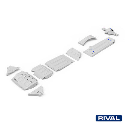 RIVAL Unterfahrschutz-Set Ford Ranger 6mm Aluminium
