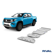 RIVAL Unterfahrschutz-Set für VW Amarok Doppelkabine ab 2023 – 4 mm Aluminium