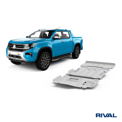 RIVAL Unterfahrschutz-Set Ford Ranger 6mm Aluminium