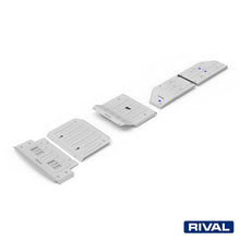 Rival Unterfahrschutz Alu 6mm für Mercedes Benz Sprinter, 2023-heute, 2.1D, full kit (3 pcs), Silver, Aluminum