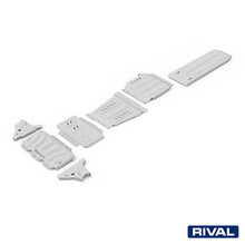 RIVAL Unterfahrschutz-Set für Nissan Navara D23 -09 – 6 mm Aluminium