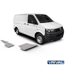 RIVAL Unterfahrschutz-Set für Volkswagen T6 2015-2020 – Aluminium 4/6 mm
