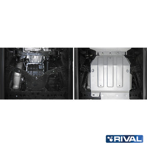 Rival Unterfahrschutz Alu 4mm für Mercedes Benz X-Class, 2018-heute, 2,3TD; 3,0D, Getriebe